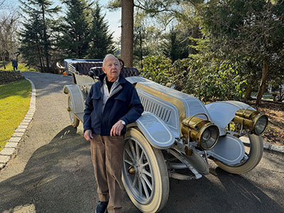 Sam Mann and 1910 Model H Custom Touring